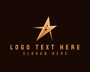 Multimedia - Luxury Star Startup logo design