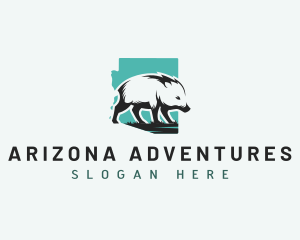 Arizona - Arizona Javelina Boar logo design