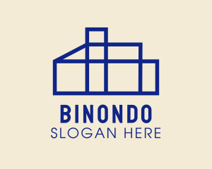 Barn - Industrial Warehouse Property logo design