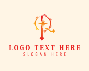 Event - Fancy Star Letter PQ logo design