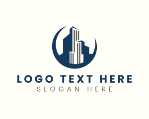 Industrial - Building Architecture Realty logo design