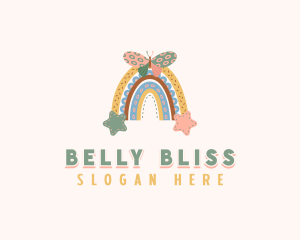 Prenatal - Postnatal Maternal Rainbow logo design