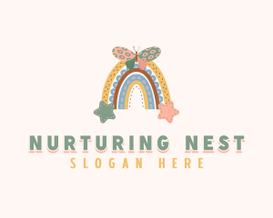 Maternal - Postnatal Maternal Rainbow logo design