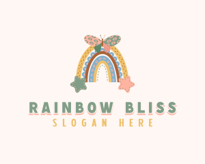 Postnatal Maternal Rainbow logo design