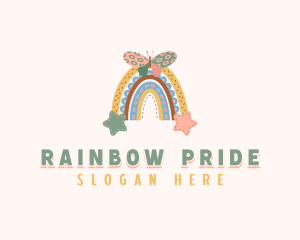 Postnatal Maternal Rainbow logo design