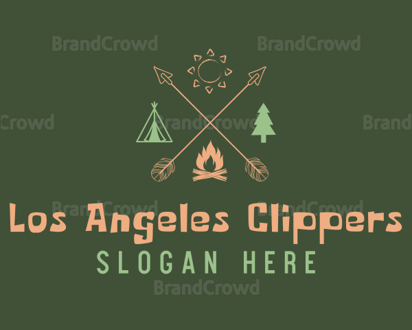 Arrow Outdoor Camping Logo