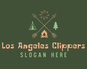 Arrow Outdoor Camping Logo