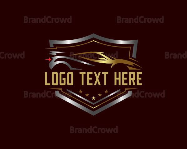 Luxury Race Car Logo