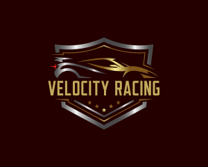 Luxury Race Car logo design