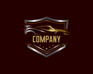 Racer - Luxury Race Car logo design