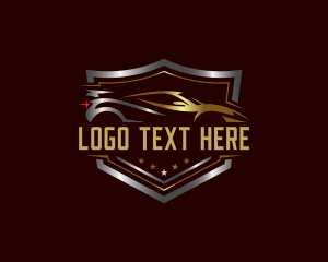 Transport - Luxury Race Car logo design