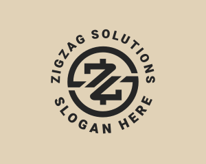 Tech Crypto Letter Z logo design