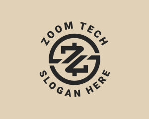 Tech Crypto Letter Z logo design