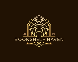 Books - Owl Knowledge University logo design