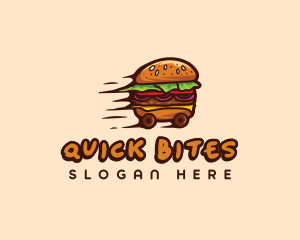 Hamburger Fast Food logo design