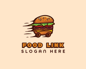 Hamburger Fast Food logo design