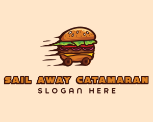 Hamburger Fast Food logo design