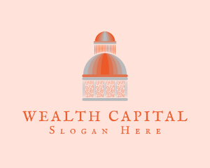 Dome Capitol Building logo design