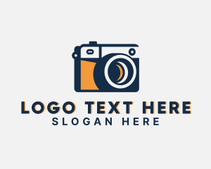 Blogger - Photo Digital Camera logo design