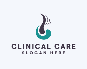 Dermatology Hair Follicle  logo design