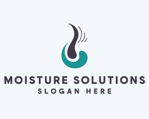 Dermatology Hair Follicle  logo design