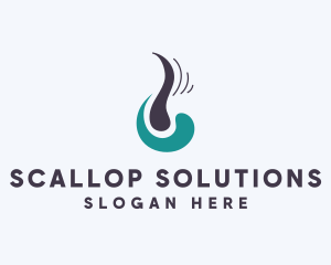 Dermatology Hair Follicle  logo design