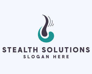 Dermatology Hair Follicle  logo design