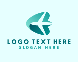 Travel Blogger - Airline Travel Tourism logo design