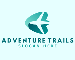 Airline Travel Tourism logo design