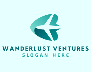 Airline Travel Tourism logo design