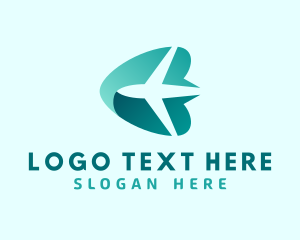 Aircraft - Airline Travel Tourism logo design