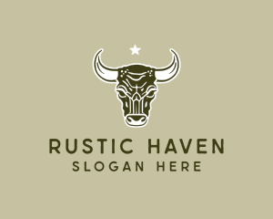 Star Buffalo Farm logo design