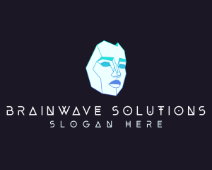Neuroscience - Digital Portal AI logo design