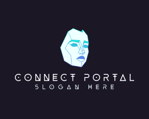Portal - Digital Portal AI logo design