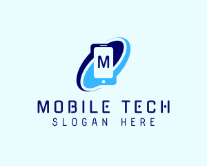 Mobile Gadget Technology  logo design
