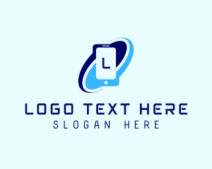 App - Mobile Gadget Technology logo design