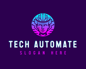 Human Cyber Technology logo design