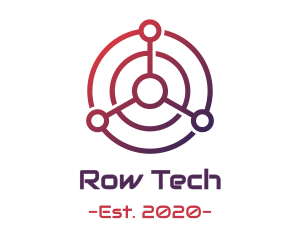 Tech Radar Scan logo design