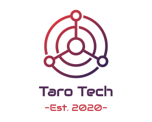 Tech Radar Scan logo design