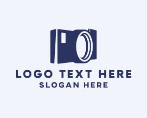 Blogger - Studio Camera Photography logo design