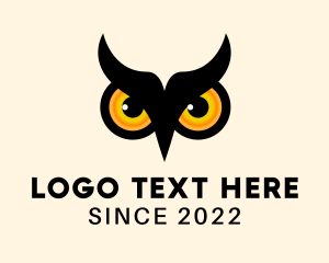 Hooter - Owl Aviary Zoo logo design