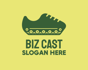 Streetwear - Military Tank Shoe logo design