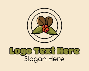 Coffee Bean Mistletoe Logo