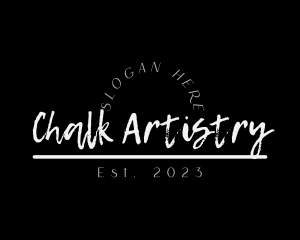 Chalk - Casual Chalk Script logo design