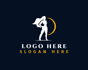 Coaching - Fit Woman Fitness logo design