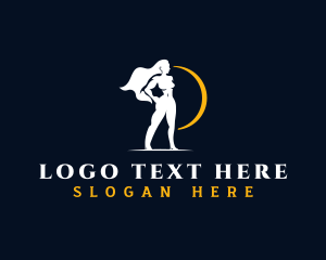 Fitness - Fit Woman Fitness logo design