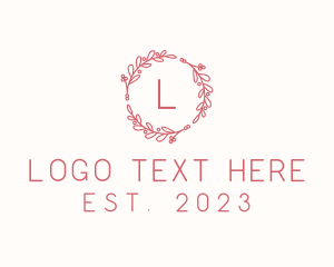 Pastry - Organic Garden Wreath logo design