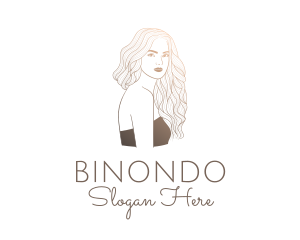 Woman - Beauty Woman Hairstylist logo design