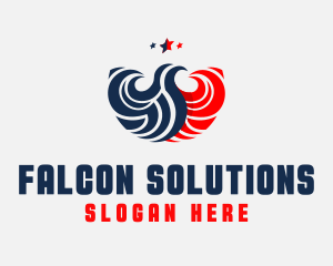 American Eagle Military logo design