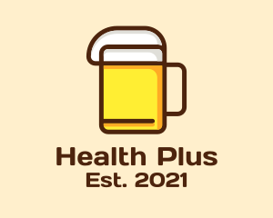 Alcohol Company - Minimalist Beer Icon logo design